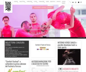 Teatrocomunaleferrara.it(Spettacoli teatrali) Screenshot
