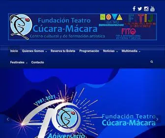 Teatrocucaramacarard.com(Fundación) Screenshot