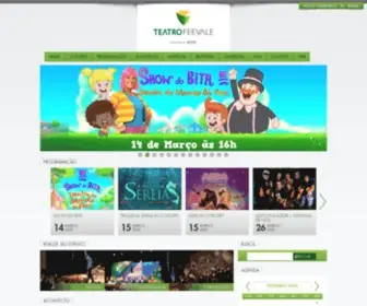 Teatrofeevale.com.br(Teatro Feevale) Screenshot