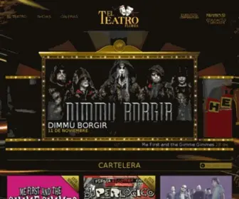 Teatroflores.com(Teatro Flores) Screenshot