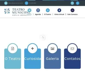 Teatrolencois.com.br(Lençóis) Screenshot