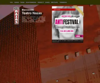 Teatronazas.com(Teatro Nazas) Screenshot