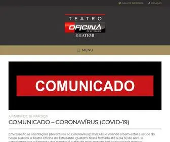 Teatrooficinadoestudante.com.br(Teatro Oficina do estudante Iguatemi Teatro Oficina do Estudante Iguatemi) Screenshot