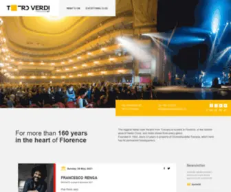 Teatroverdionline.it(Teatro Verdi Firenze) Screenshot