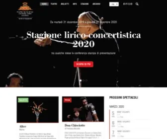 Teatroverdisalerno.it(Teatroverdisalerno) Screenshot