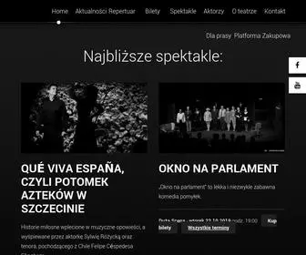 Teatrpolski.szczecin.pl(Teatr Polski w Szczecinie) Screenshot