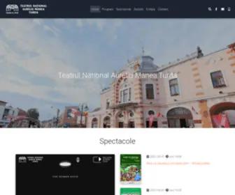 Teatrulaureliumaneaturda.ro(Teatrul) Screenshot