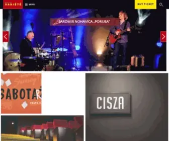 Teatrvariete.pl(Krakowski Teatr Variete) Screenshot