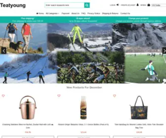 Teatyoung.com(Manufacturer sells directly and gives benefits to customers) Screenshot