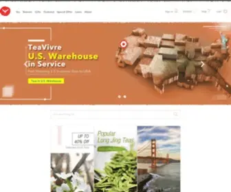 Teavivre.com(Authentic Chinese Teas) Screenshot