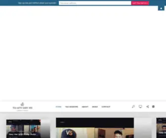 Teawithgaryv.com(Tea with Gary Vee) Screenshot