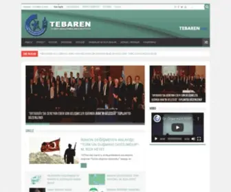 Tebaren.org(Tebriz Araştırmaları Enstitüsü) Screenshot