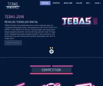 Tebasaward.com(TEBAS AWARD 2020) Screenshot