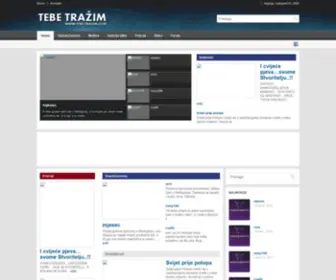 Tebe-Trazim.com(Tebe tražim) Screenshot