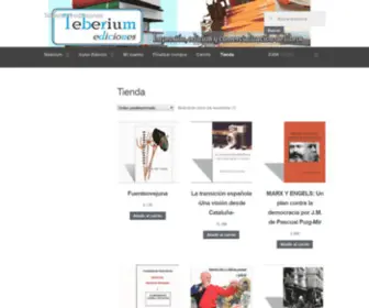 Teberium.com(Teberium ediciones) Screenshot