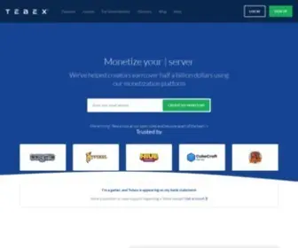 Tebex.io(Gaming Payments Done Right) Screenshot