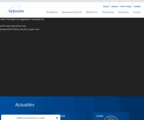 Tebicom.ch(Tebicom) Screenshot