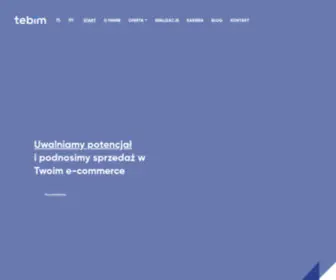 Tebim.pl(Agencja TEBIM Kalisz) Screenshot