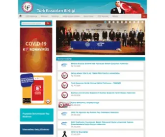 Teb.org.tr(Türk Eczacıları Birliği) Screenshot