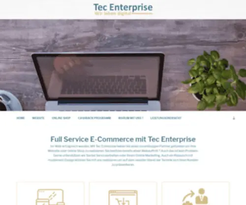 Tec-Enterprise.de(Tec Enterprise) Screenshot
