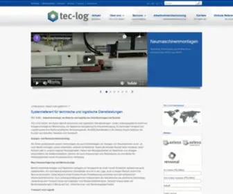 Tec-Log.com(Excellence in Technical Services TEC) Screenshot