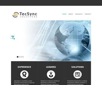 Tec-SYNC.com(TecSync Solutions) Screenshot