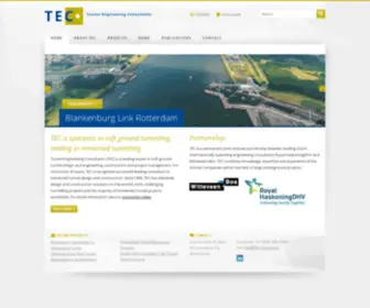 Tec-Tunnel.com(Tec tunnel engineering consultants) Screenshot