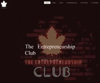 Tec-UCP.com(The Entrepreneurship Club) Screenshot