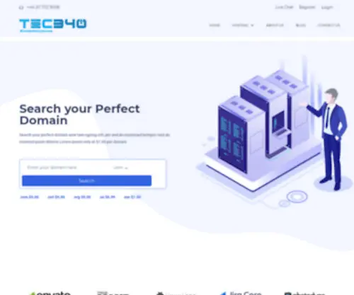 Tec340.com(Affordable Hosting Services) Screenshot