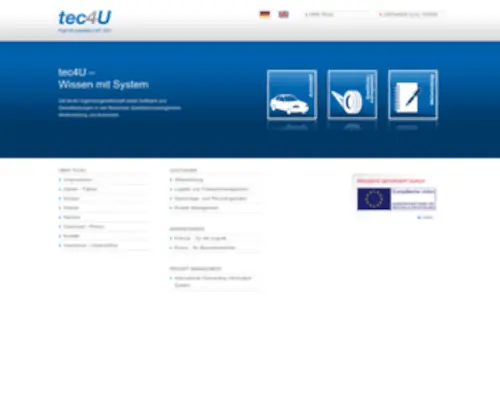 Tec4U.com(Wissen mit System) Screenshot