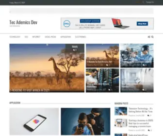 Tecademicsdev.com(Tech Information) Screenshot