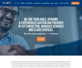 Tecala.com.au(Home) Screenshot