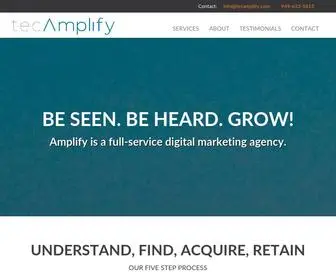 Tecamplify.com(TEC Amplify) Screenshot