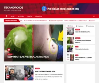 Tecandroide.com(NOTICIAS Y TECNOLOGIA) Screenshot