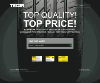 Tecar.com(Please select a country) Screenshot