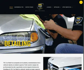 Teccarwash.com(Detailing Experts) Screenshot