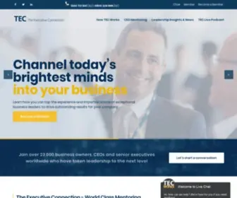Tec.com.au(The Executive Connection) Screenshot