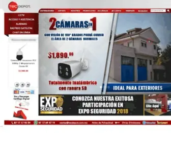 TeCDepot.com.mx(Secucore) Screenshot