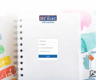 Tecelec56.fr(EGroupware) Screenshot