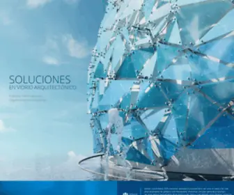 Tecesa.com.mx(Vidrio Arquitectónico) Screenshot