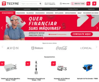 TecFag.com.br(Máquinas para Embalar) Screenshot