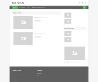 TecForlife.xyz(Tech For Life) Screenshot