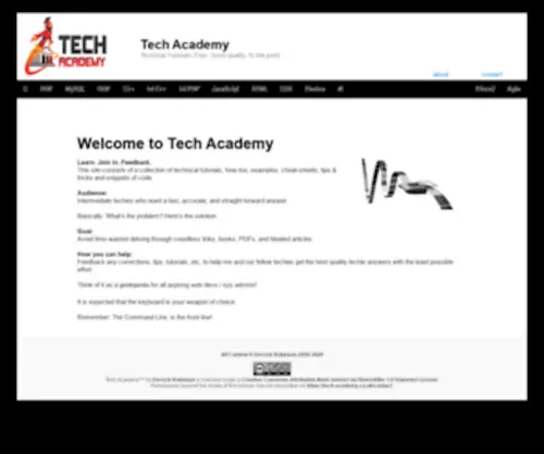 Tech-Academy.co.uk(Tech Academy) Screenshot