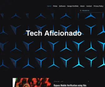 Tech-Aficionado.com(Tech Blog) Screenshot