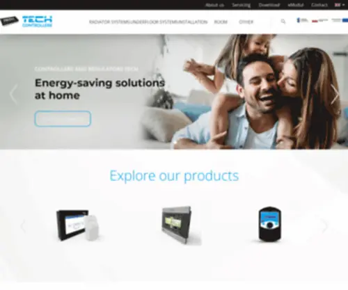 Tech-Controllers.com(Intelligent heating) Screenshot