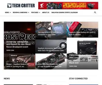 Tech-Critter.com(Edit post Enterprise News KL20 Summit) Screenshot