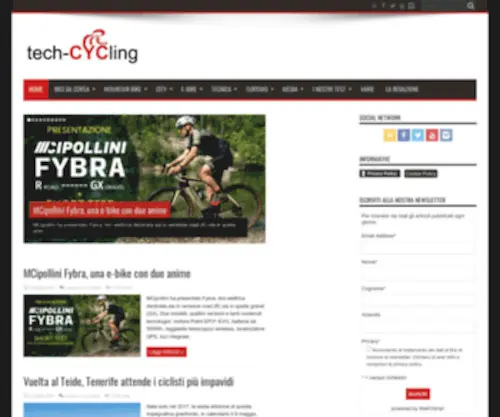 Tech-CYcling.it(Tech Cycling) Screenshot