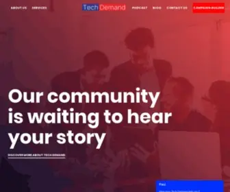 Tech-Demand.com(Tech Demand) Screenshot
