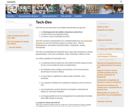 Tech-DEV.org(Tech DEV) Screenshot