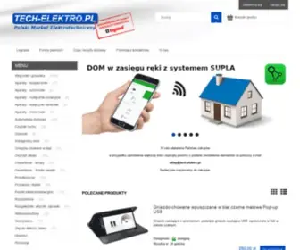 Tech-Elektro.pl(Sklep Ząbkowice Śląskie) Screenshot